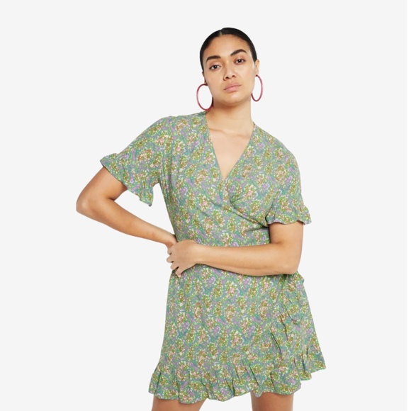 Fabienne Chapot Savina Mini Wrap Dress - Picture 2 of 8